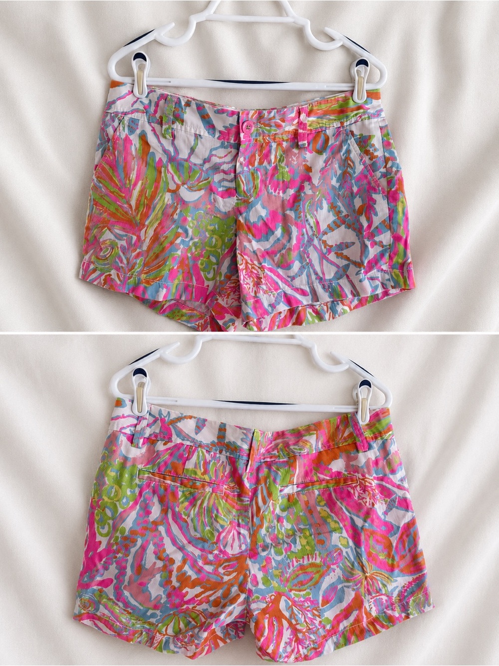 Lilly Pulitzer Callahan Shorts - Bright Tropical Print - Pink & Multi